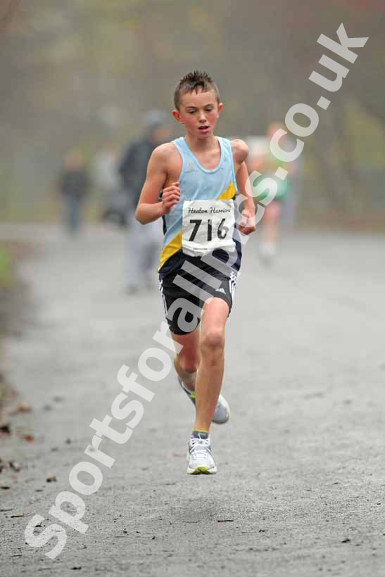 Under-13s 716, Heaton Harriers Memorial Road Race.